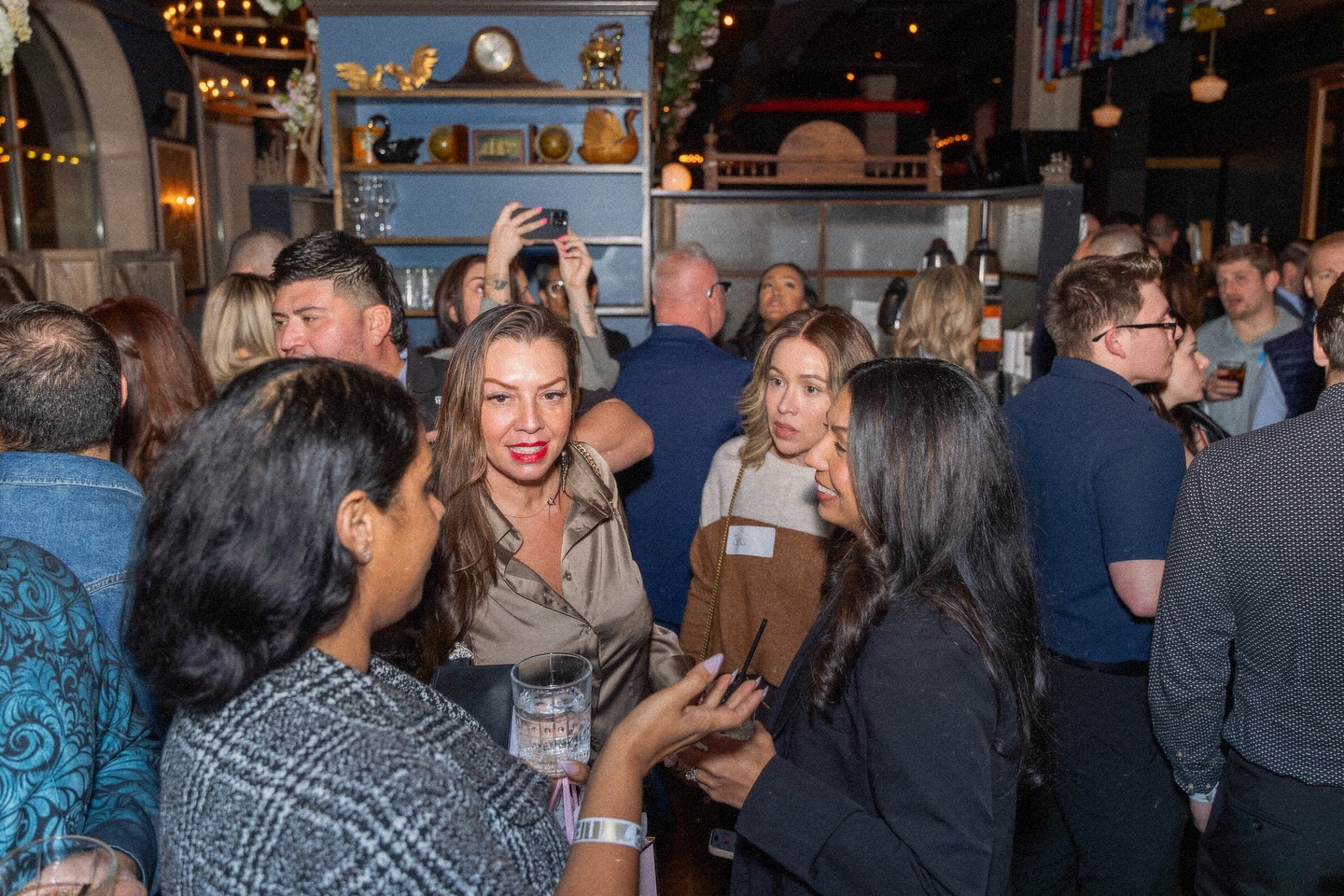 Community members connecting at a Battle Connects event